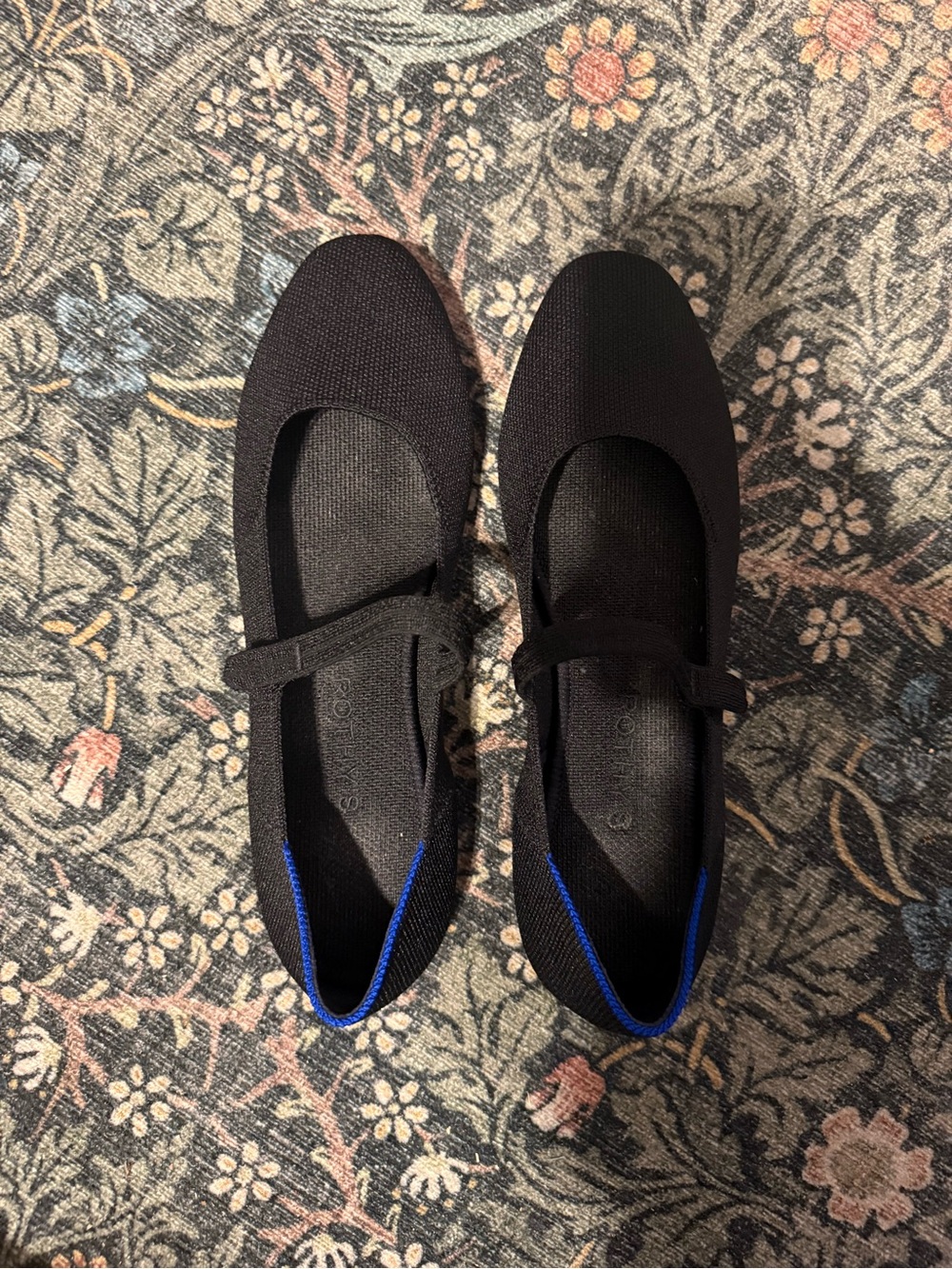 Rothy’s Mary Jane flats - black